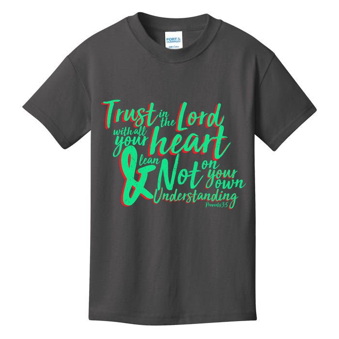 Trust In The Lord Kids T-Shirt