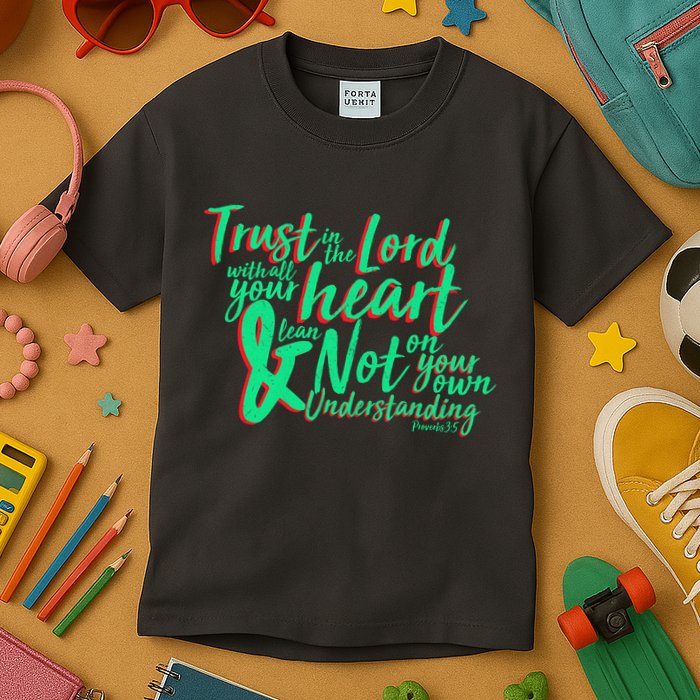 Trust In The Lord Kids T-Shirt