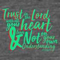 Trust In The Lord Kids T-Shirt