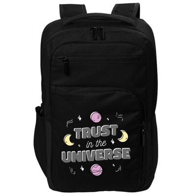 Trust In The Universe Space Impact Tech Backpack