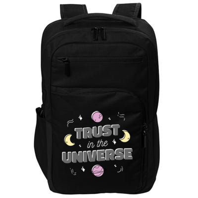 Trust In The Universe Space Impact Tech Backpack