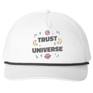 Trust In The Universe Space Snapback Five-Panel Rope Hat