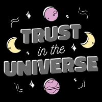 Trust In The Universe Space 16 in Basic Backpack
