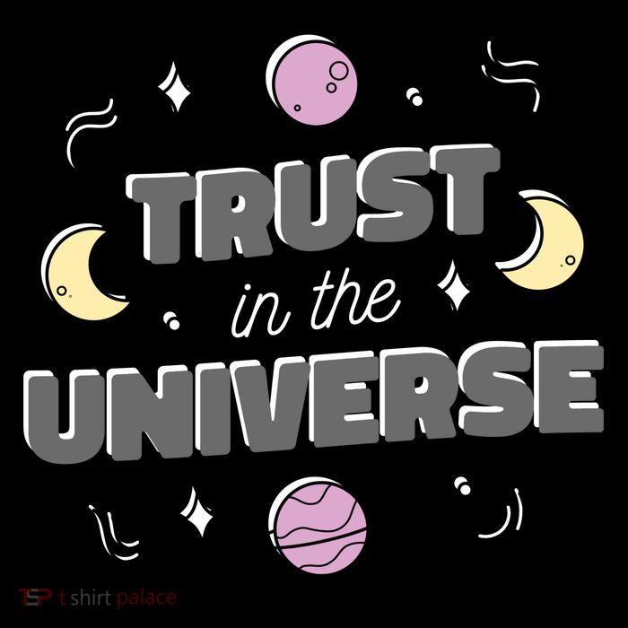 Trust In The Universe Space Bag