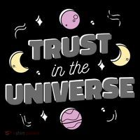 Trust In The Universe Space Zip Tote Bag