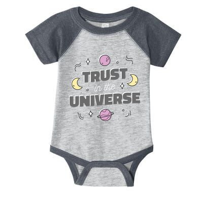 Trust In The Universe Space Infant Baby Jersey Bodysuit
