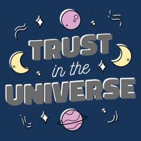 Trust In The Universe Space Infant Baby Jersey Bodysuit