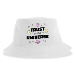 Trust In The Universe Space Sustainable Bucket Hat