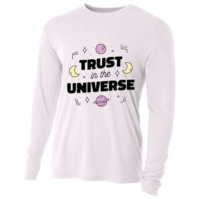 Trust In The Universe Space Cooling Performance Long Sleeve Crew