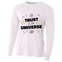 Trust In The Universe Space Cooling Performance Long Sleeve Crew