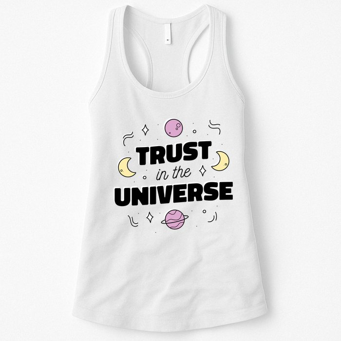 Trust In The Universe Space Womens Tank Top