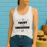 Trust In The Universe Space Womens Tank Top