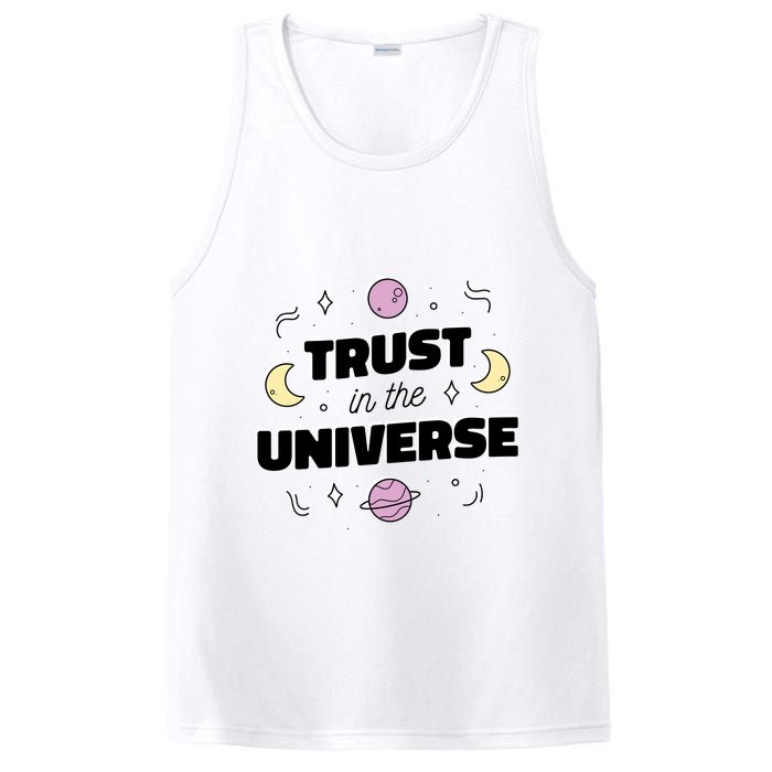 Trust In The Universe Space PosiCharge Competitor Tank