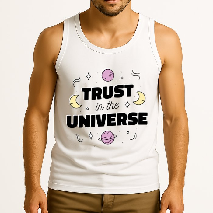 Trust In The Universe Space Tank Top