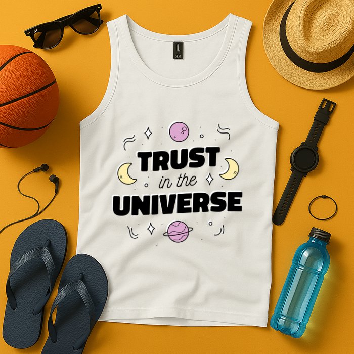 Trust In The Universe Space Tank Top