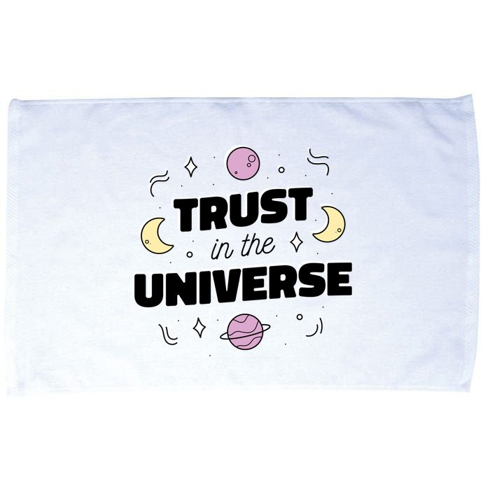 Trust In The Universe Space Microfiber Hand Towel