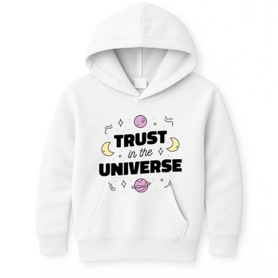 Trust In The Universe Space Kids Hoodie