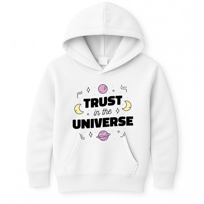 Trust In The Universe Space Kids Hoodie