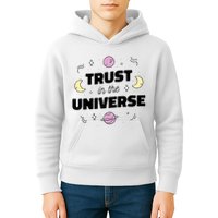 Trust In The Universe Space Kids Hoodie