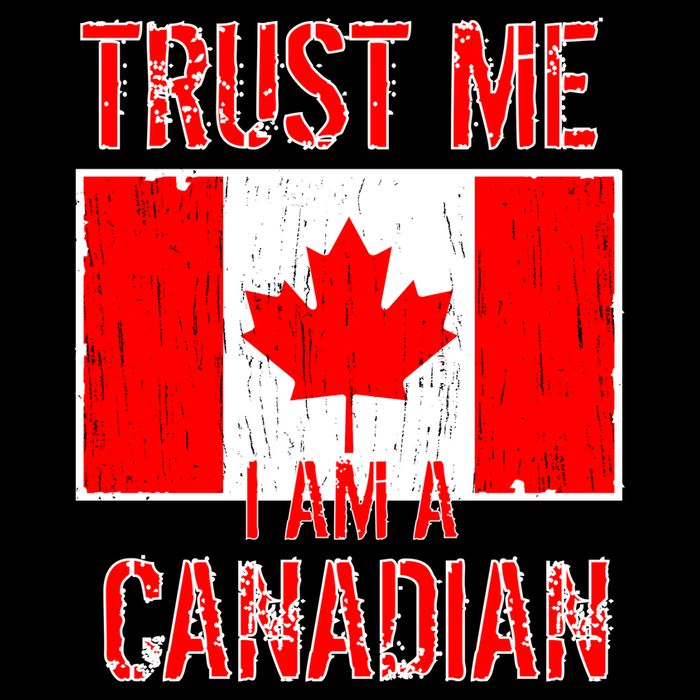 Trust Me I Am A Canadian Mesh Reversible Basketball Jersey Tank