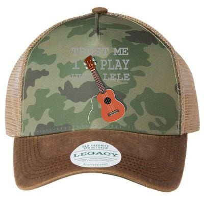Trust Me I Play Ukulele Legacy Tie Dye Trucker Hat