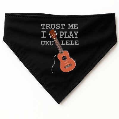 Trust Me I Play Ukulele USA-Made Doggie Bandana