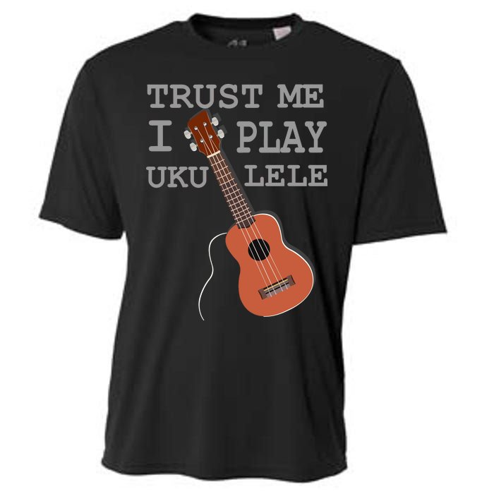 Trust Me I Play Ukulele Cooling Performance Crew T-Shirt