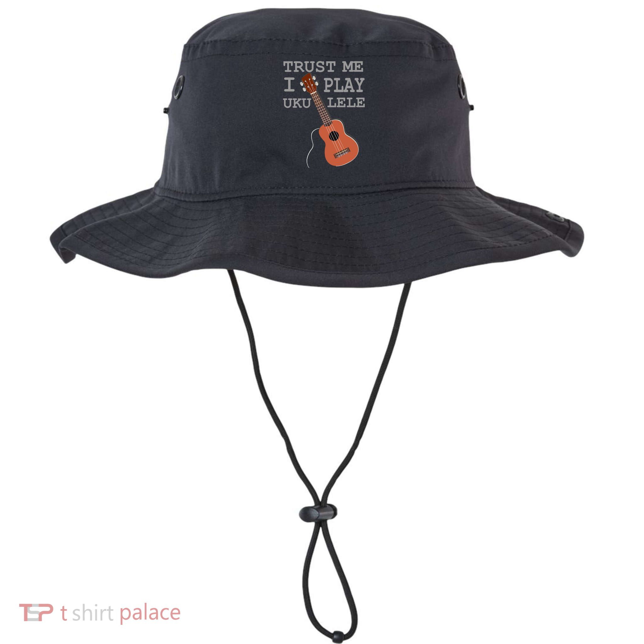 Trust Me I Play Ukulele Legacy Cool Fit Booney Bucket Hat
