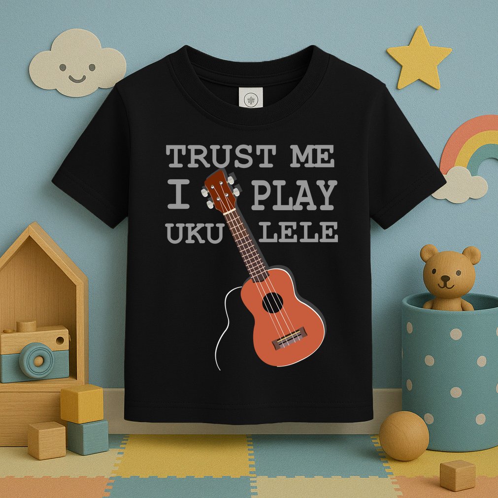 Trust Me I Play Ukulele Toddler T-Shirt