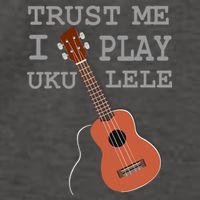 Trust Me I Play Ukulele Vector Backpack