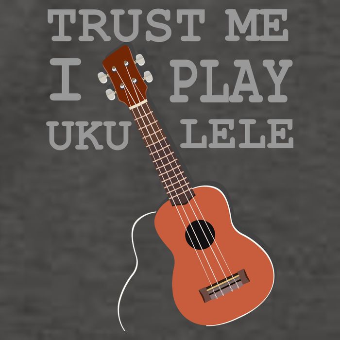 Trust Me I Play Ukulele Vector Backpack