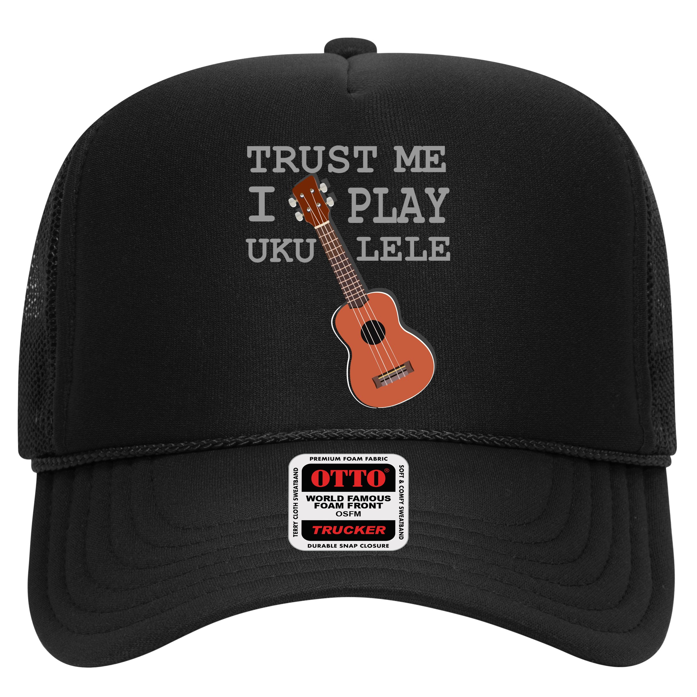 Trust Me I Play Ukulele Funny Music Hat
