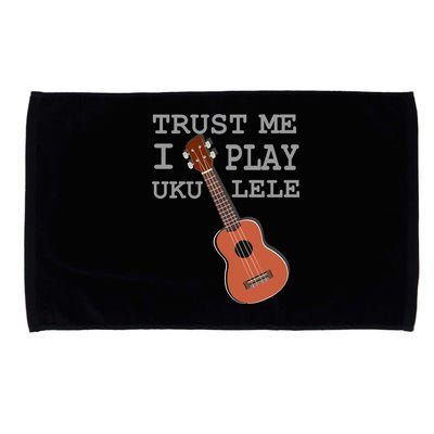 Trust Me I Play Ukulele Funny Music Microfiber Hand Towel