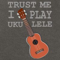 Trust Me I Play Ukulele Funny Music Cotton Canvas Backpack