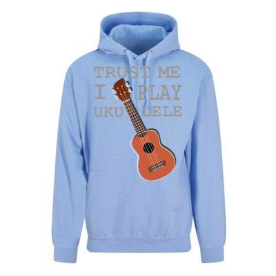 Trust Me I Play Ukulele Funny Music Unisex Surf Hoodie