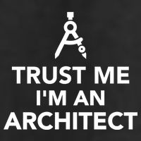 Trust Me I'm A Architect Golf Towel