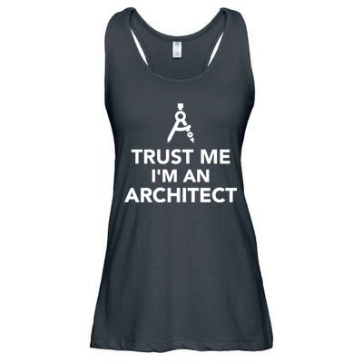 Trust Me I'm A Architect Ladies Essential Flowy Tank