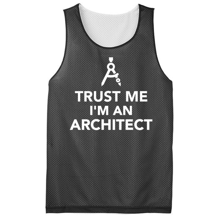 Trust Me I'm A Architect Mesh Reversible Basketball Jersey Tank