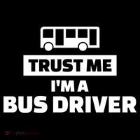 Trust Me I'm A Bus Driver Backpack