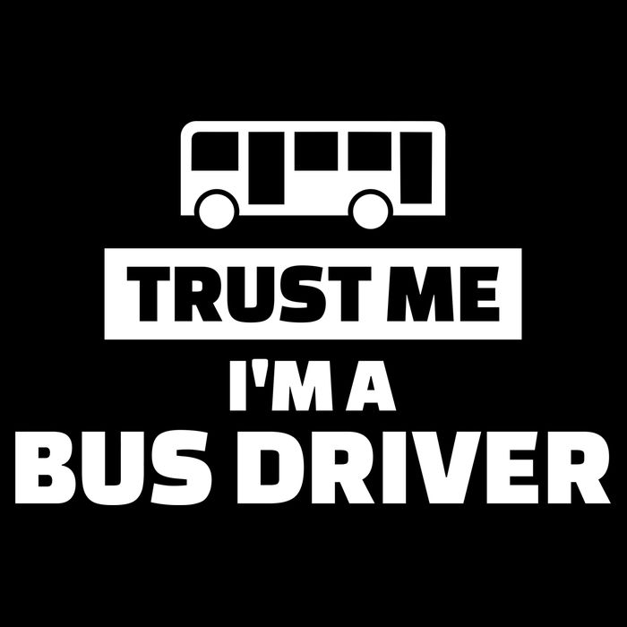 Trust Me I'm A Bus Driver 7-Panel Snapback Hat