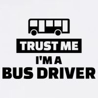 Trust Me I'm A Bus Driver Garment-Dyed Sweatshirt