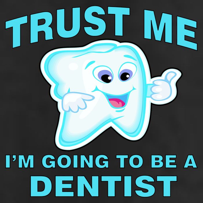 Trust Me I'm A Dentist Golf Towel