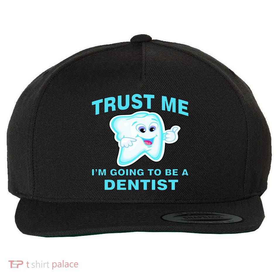 Trust Me I'm A Dentist Wool Snapback Cap
