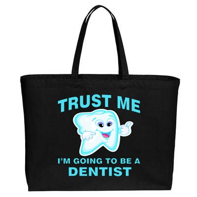 Trust Me I'm A Dentist Cotton Canvas Jumbo Tote