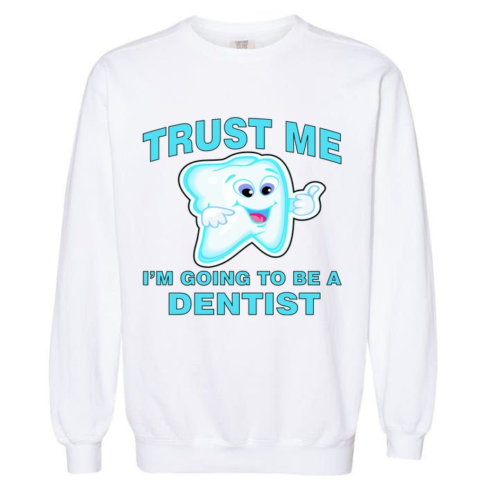 Trust Me I'm A Dentist Garment-Dyed Sweatshirt