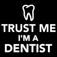 Trust Me I'm A Dentist Funny Bag