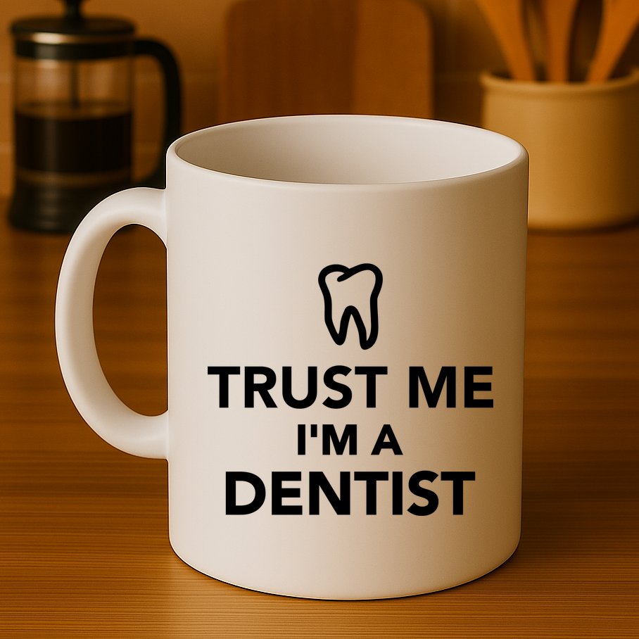 Trust Me I'm A Dentist Funny Mug