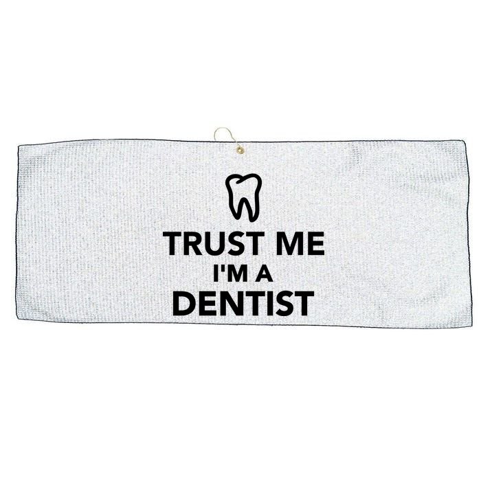 Trust Me I'm A Dentist Funny Large Microfiber Waffle Golf Towel