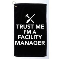 Trust Me I'm A Facility Manager Golf Towel