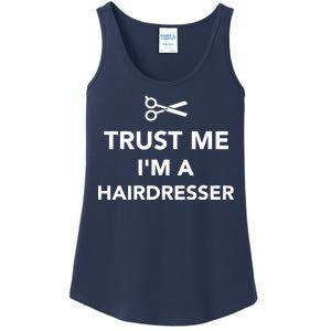 Trust Me I'm A Hairdresser Ladies Essential Tank